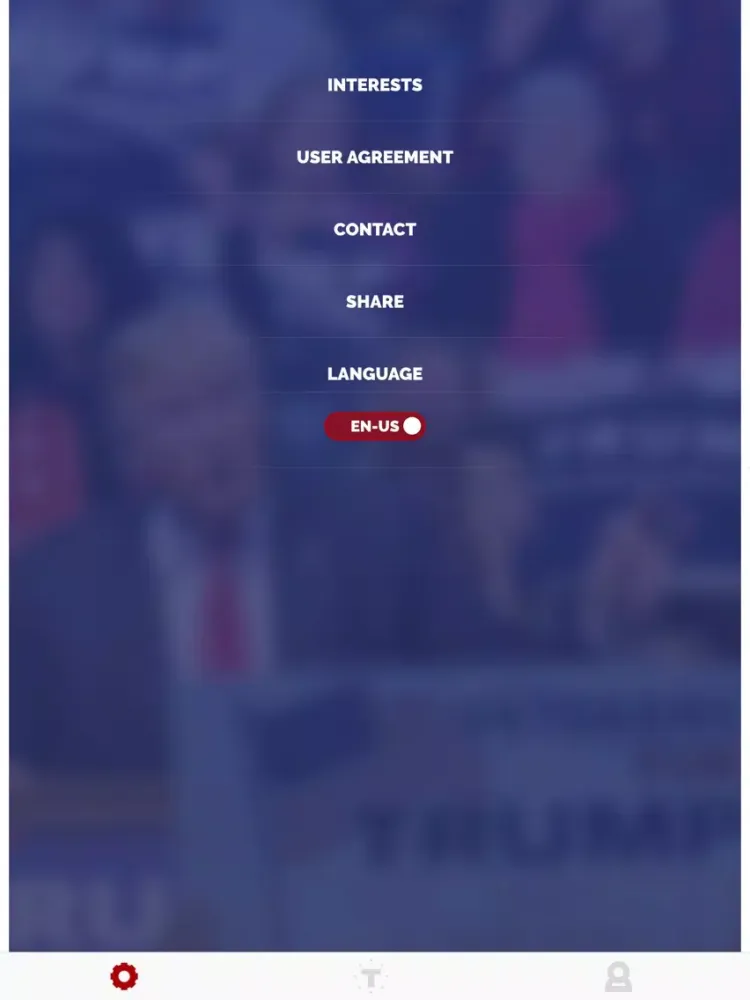 Trump US 2016 iPad 应用截图