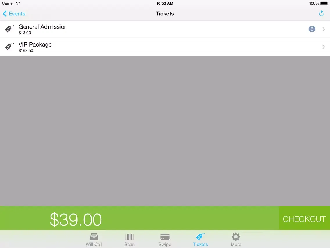 Zrzuty ekranu Swarm - Mobile Box Office iPad 