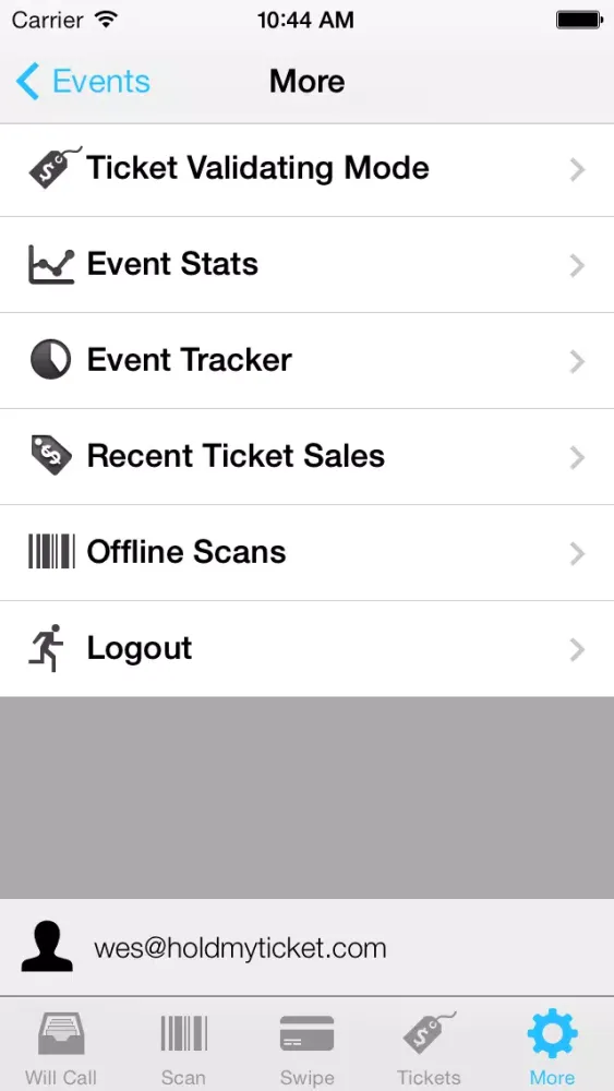 Zrzuty ekranu Swarm - Mobile Box Office