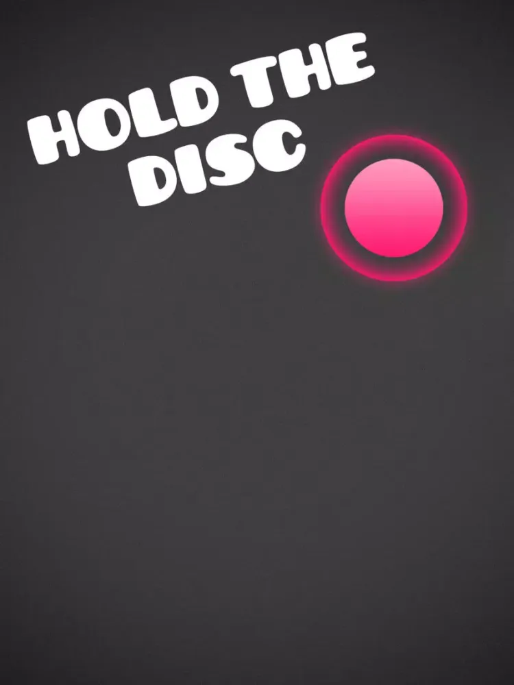 Tangkapan skrin Hold The Disc iPad 