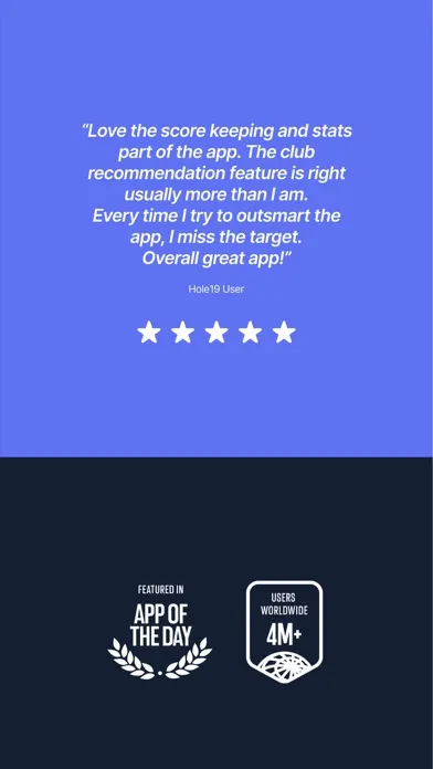 Hole19: Golf GPS Range Finder Screenshots