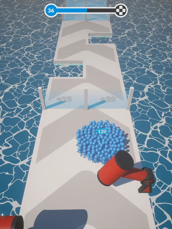 Crowd Conqueror: 3D Runner iPad  Screenshots