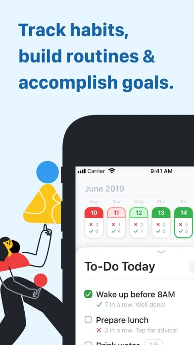 Screenshot di Habitual: Habit Streak Tracker