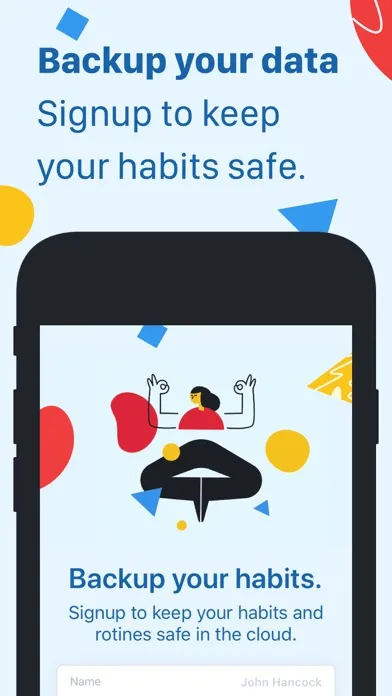 Screenshot di Habitual: Habit Streak Tracker