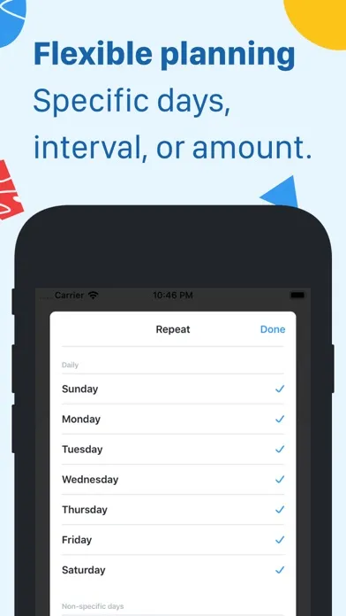 Screenshot di Habitual: Habit Streak Tracker