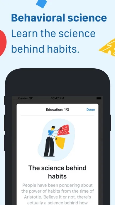 Screenshot di Habitual: Habit Streak Tracker