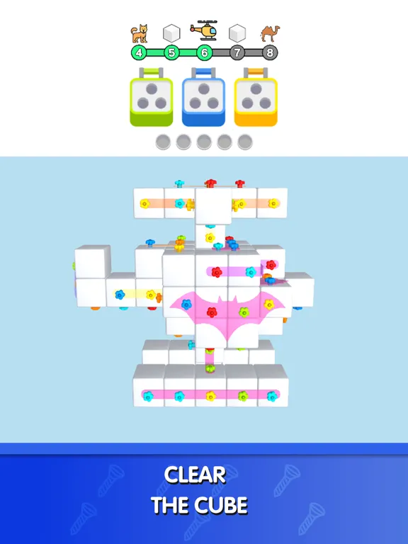Capturas de tela do Unscrew Pin Jam: Nuts & Bolts iPad 