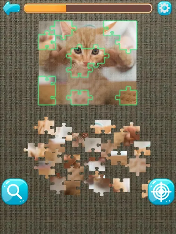 Tangkapan layar Cat's Gallery iPad 