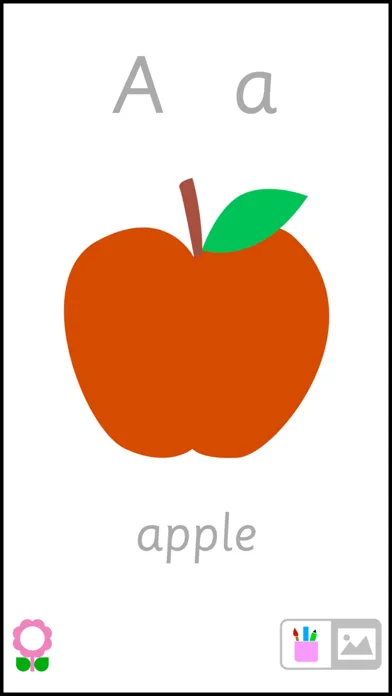A for Apple (Alphabets Flashcards for Preschool Kids) سکرین شاٹس