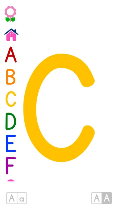 Colorful ABC English Alphabets 스크린샷
