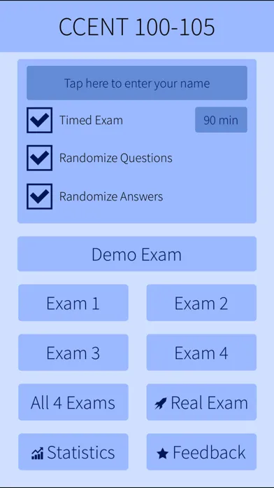 Capturas de tela do CCENT ICND1 100-105 R&S Exam