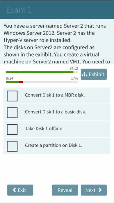 Ảnh chụp màn hình của MCSA 70-410 | Windows Server 2012 Exam Prep
