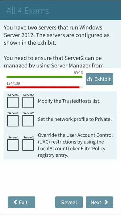 Ảnh chụp màn hình của MCSA 70-410 | Windows Server 2012 Exam Prep