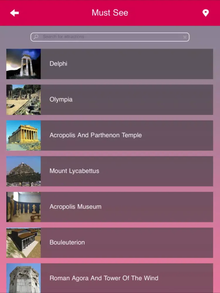 Athens City Guide iPad  Ekran Görüntüleri