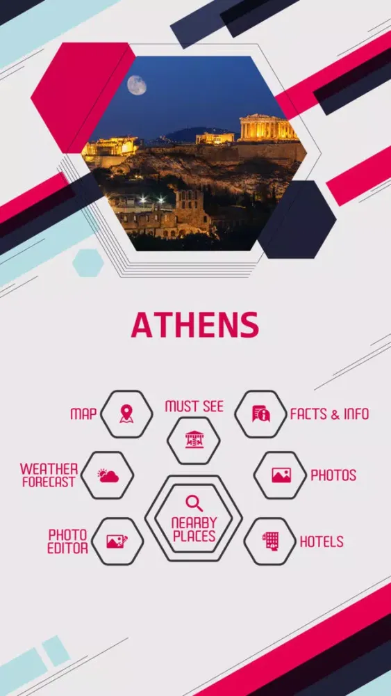 Athens City Guide Ekran Görüntüleri