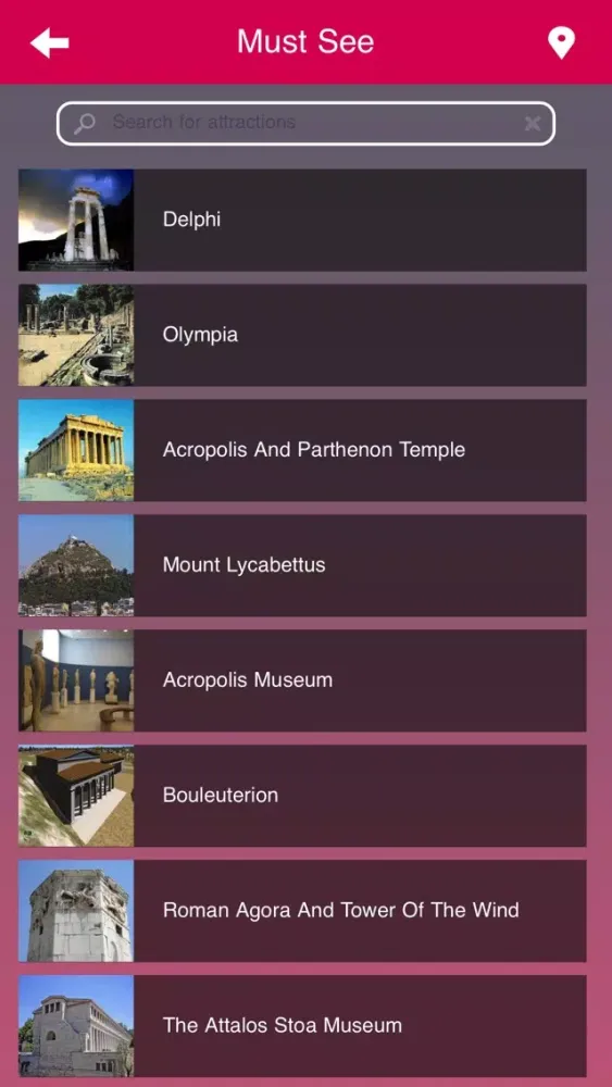 Athens City Guide Ekran Görüntüleri