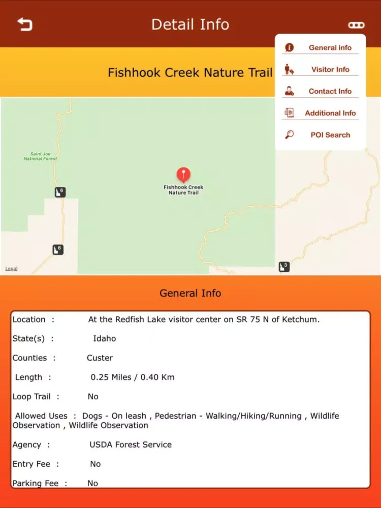 Best Idaho Trails iPad  स्क्रीनशॉट