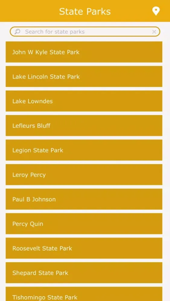Best Mississippi State Parks应用截图