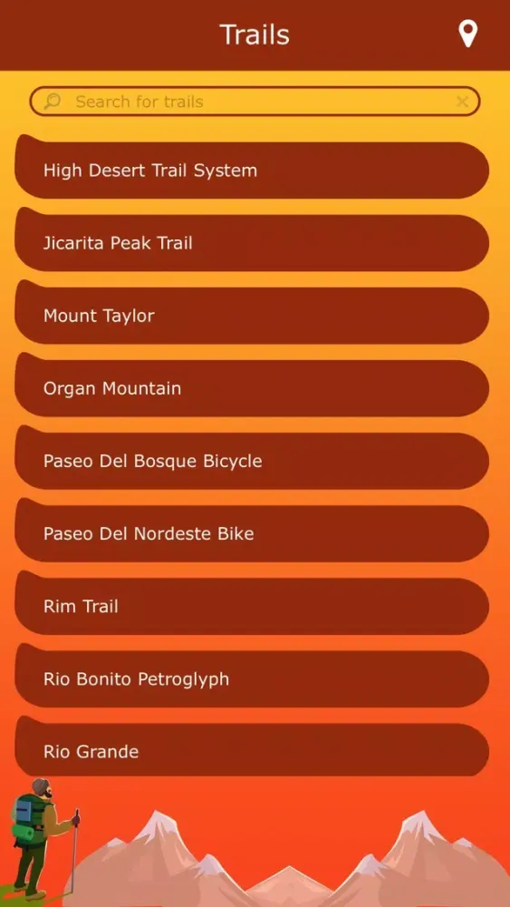 New Mexico Hiking Trails应用截图