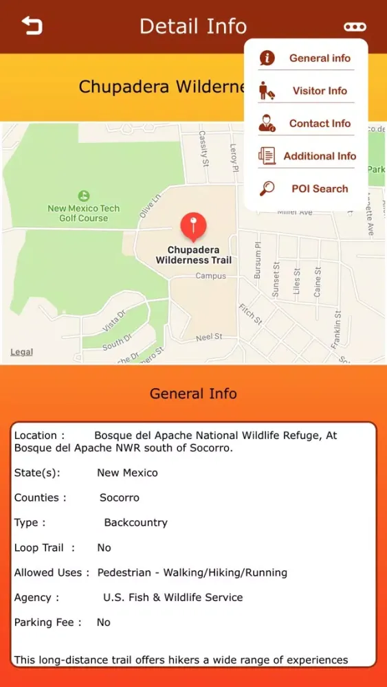 New Mexico Hiking Trails应用截图