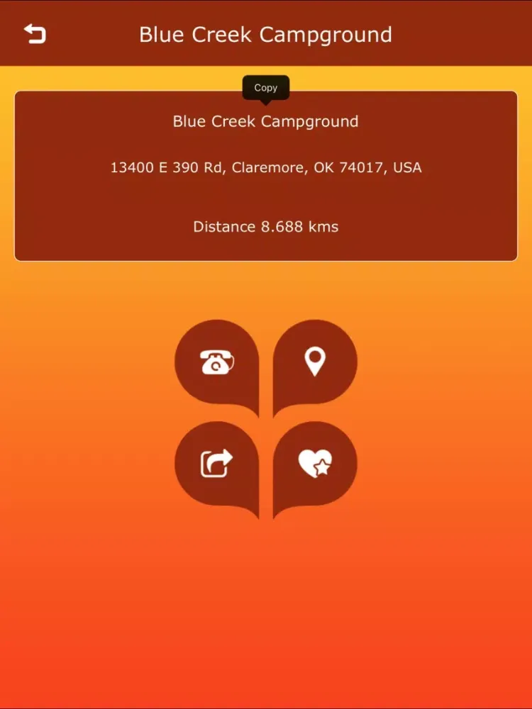 ภาพหน้าจอของ Oklahoma Hiking Trails iPad 
