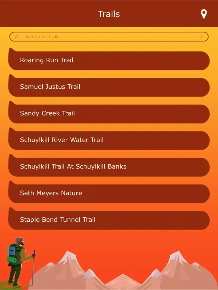 Pennsylvania Best Trails iPad  স্ক্রিনশট