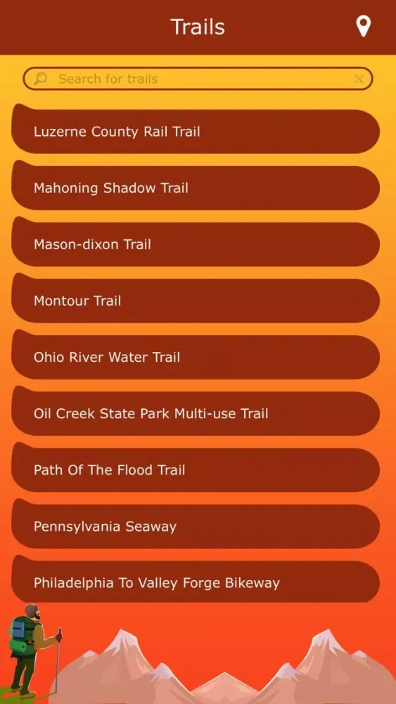 Pennsylvania Best Trails স্ক্রিনশট