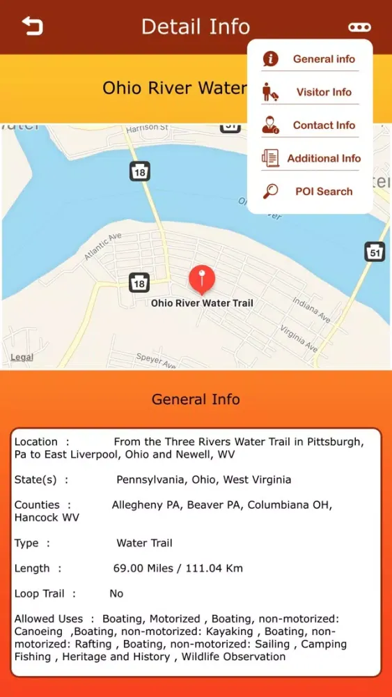 Pennsylvania Best Trails স্ক্রিনশট