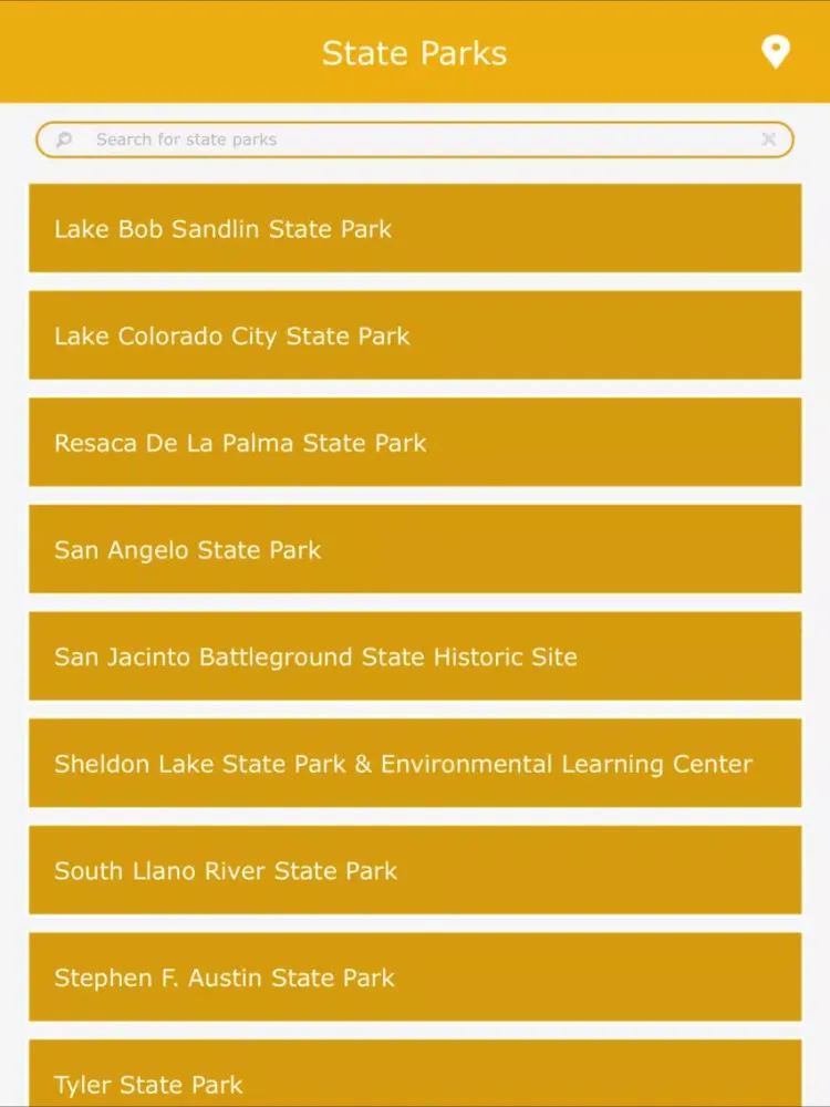 Best Texas State Parks iPad  Ekran Görüntüleri