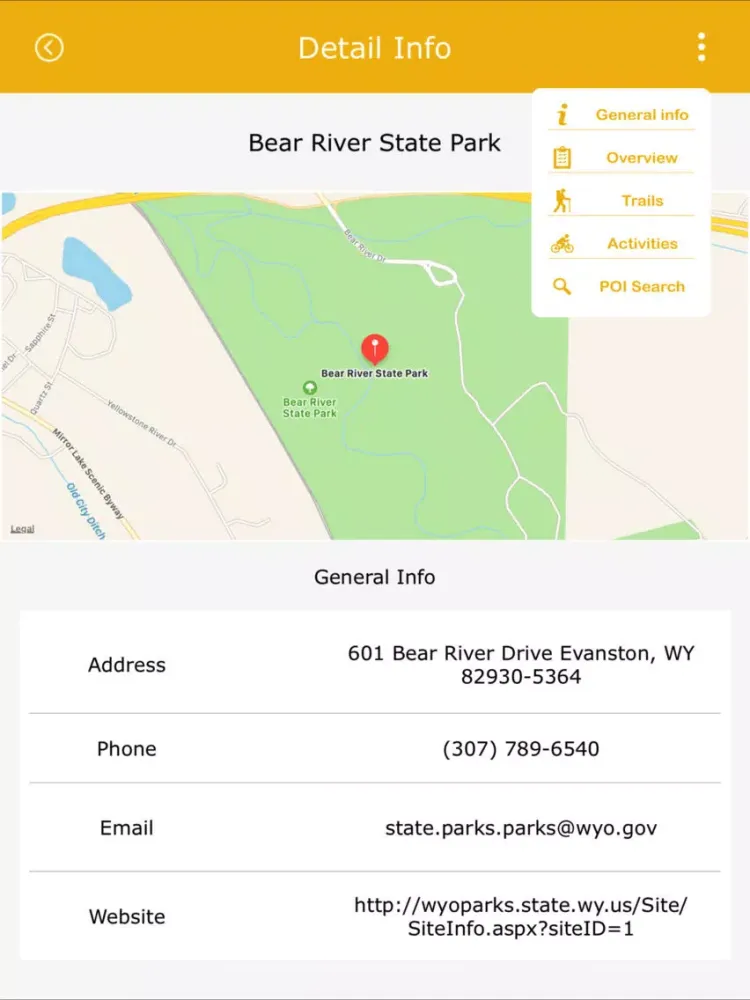 Captures d'écran de Best Wyoming State Parks iPad 