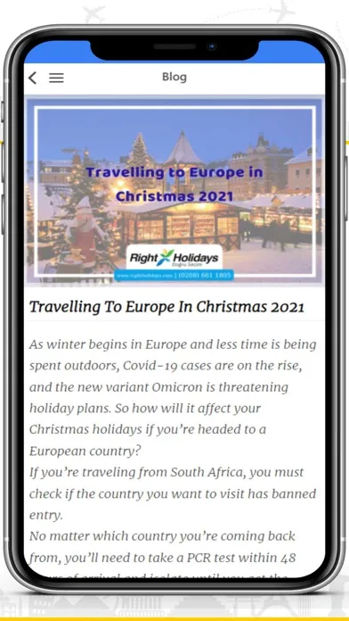 Screenshot di Right Holidays - Fly & Hotel