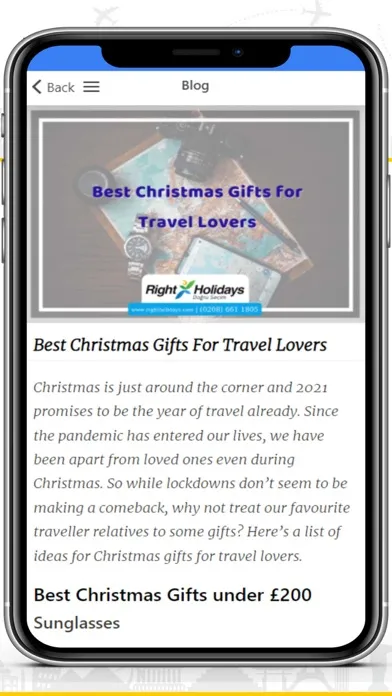 Screenshot di Right Holidays - Fly & Hotel
