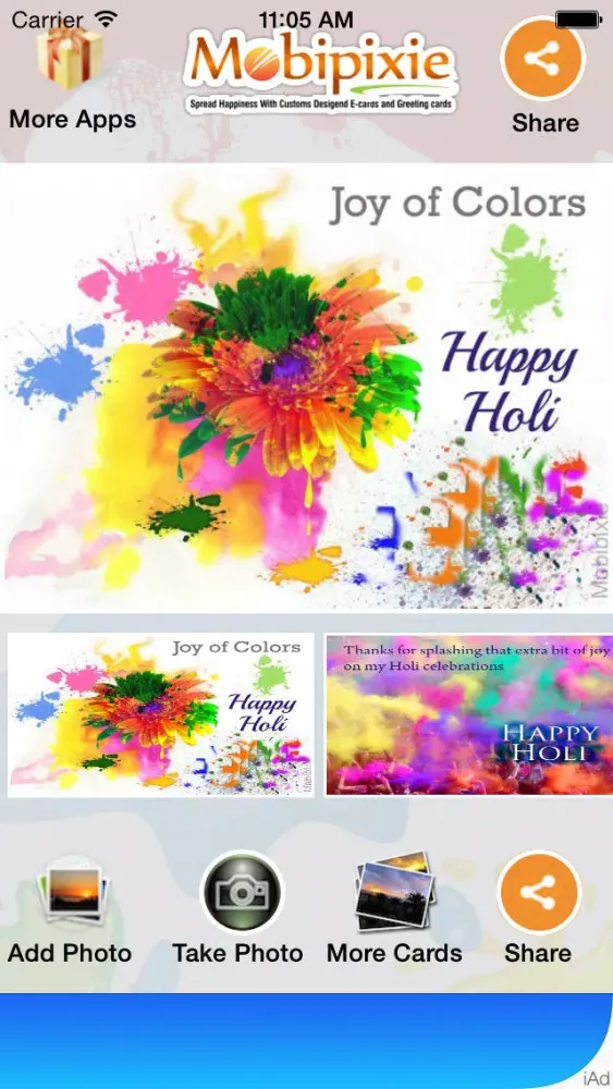 Free Holi eCards & Greetings應用截圖