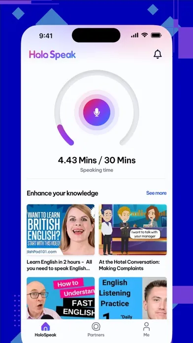 Capturas de pantalla de Holo Speak - Language Exchange