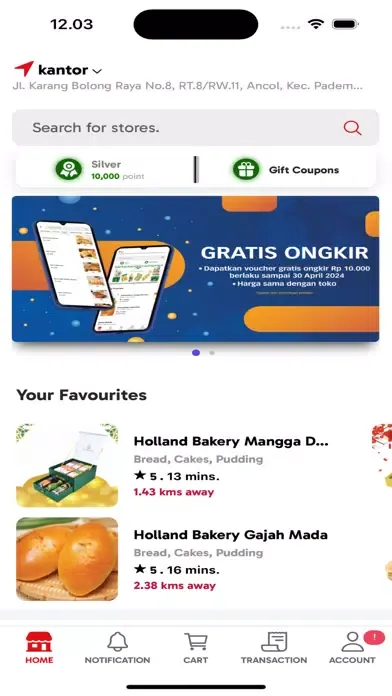 Capturas de pantalla de Holland Bakery - Shop & Reward