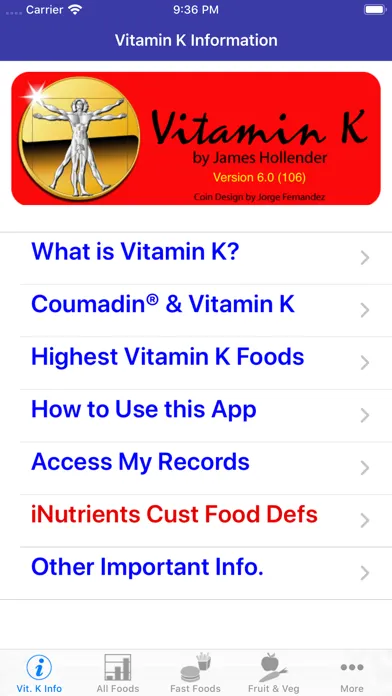 Vitamin K应用截图