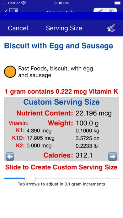 Vitamin K应用截图