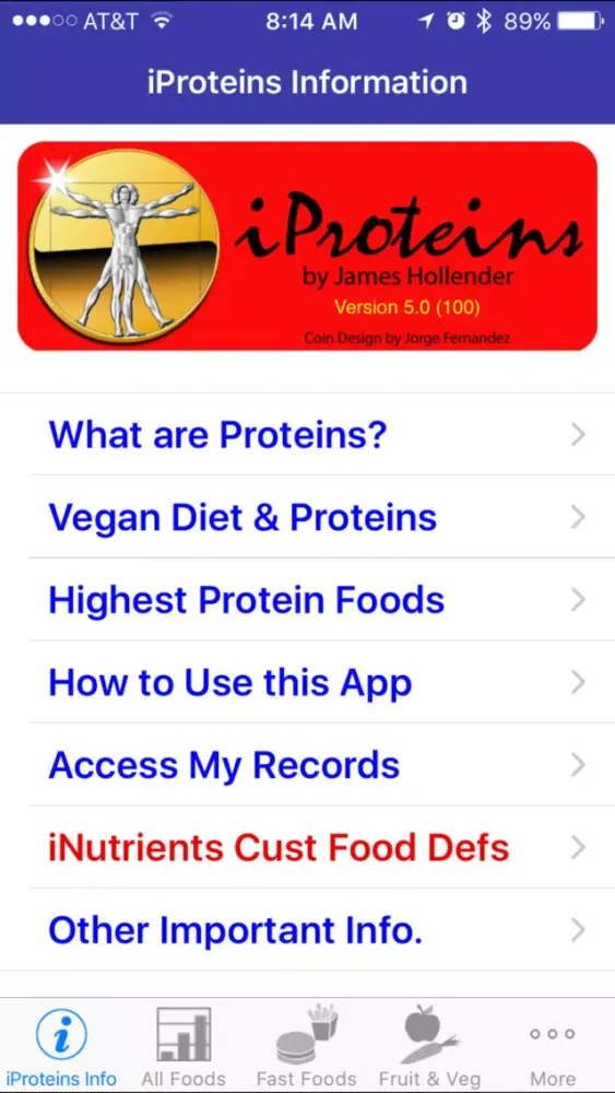 Скриншоты iProteins