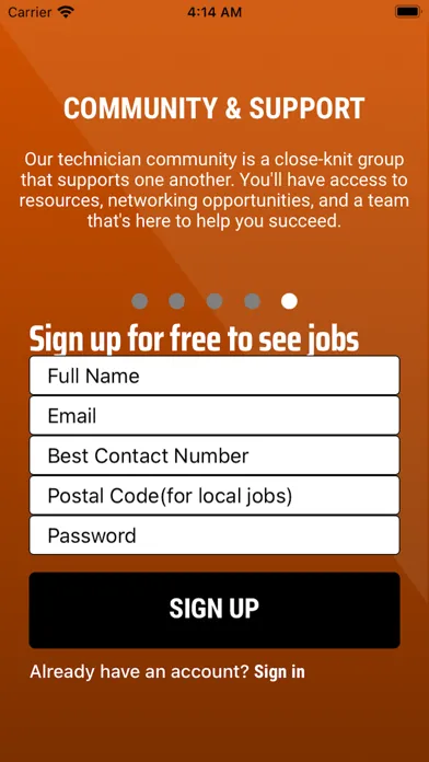 Just Holler! for Technicians স্ক্রিনশট