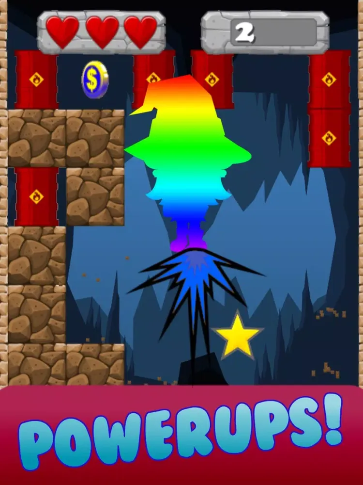 Hollow Earth Descent iPad  Ekran Görüntüleri