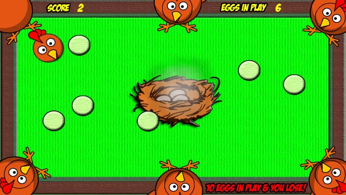 Tangkapan skrin Hungry Chickens