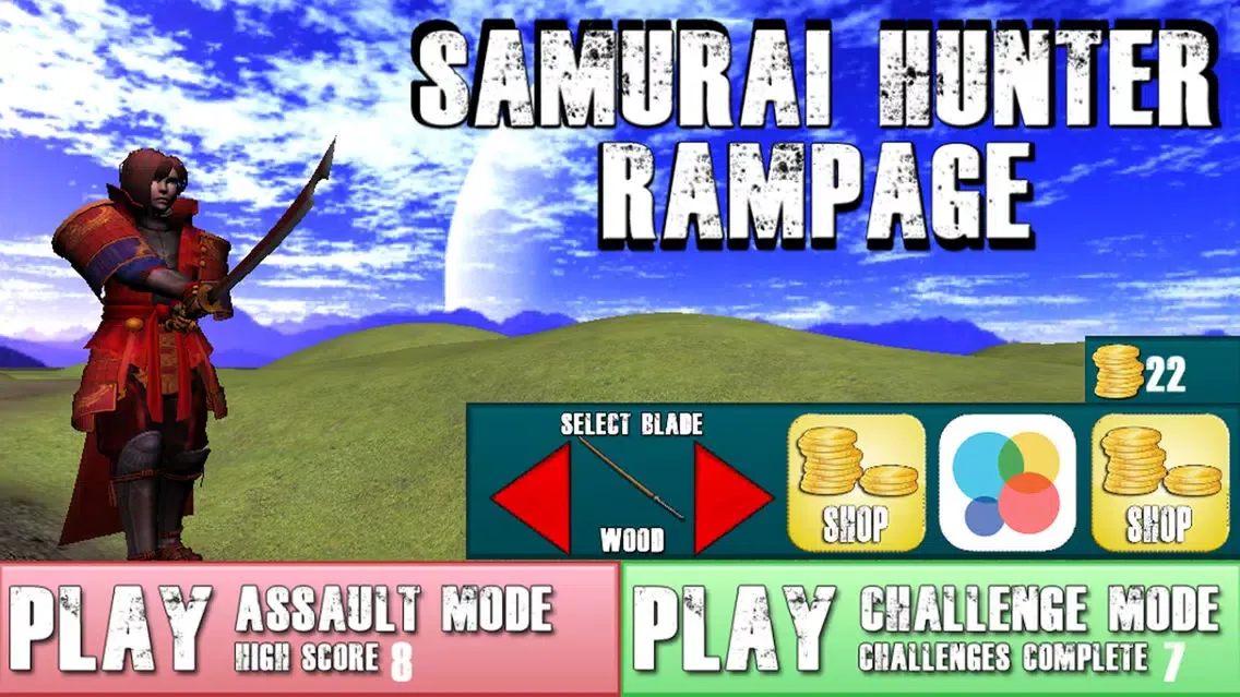 Samurai Hunter Rampage Screenshots