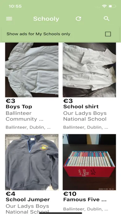 Schooly Used Marketplace Ekran Görüntüleri