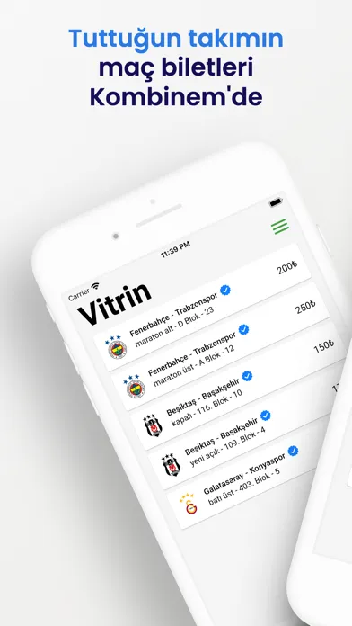 Kombinem - Maç Bileti Screenshots