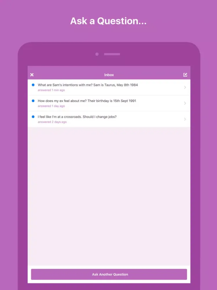 تصاویر Psychic Readings - Ask Holly iPad 