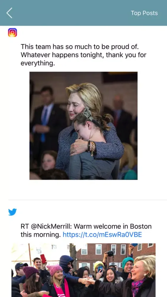 Скриншоты HollywoodSelfie:HillaryClinton