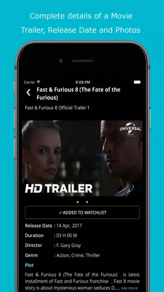 HollyNxt - Upcoming Hollywood Movies应用截图