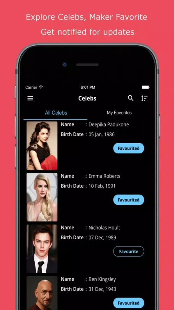 HollyNxt - Upcoming Hollywood Movies应用截图