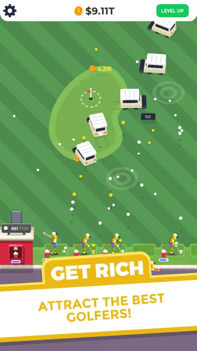 Tangkapan layar Golf Inc. Tycoon