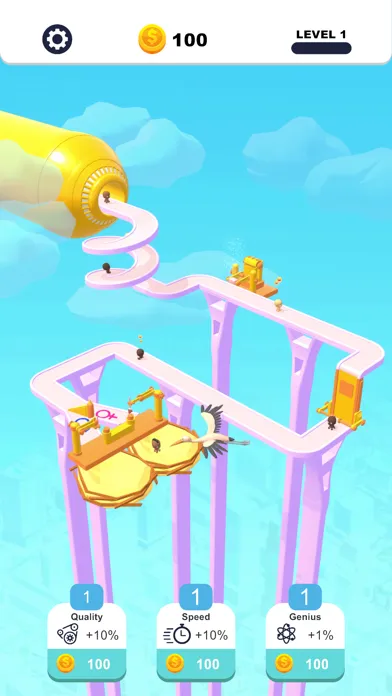 Captures d'écran de Idle Baby Factory